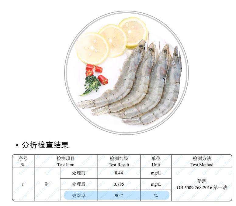 凈化海鮮重金屬